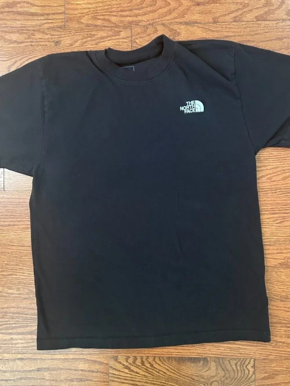 The North Face Mens Black Cotton Logo Tee T-Shirt Size Medium Gorpcore Preppy